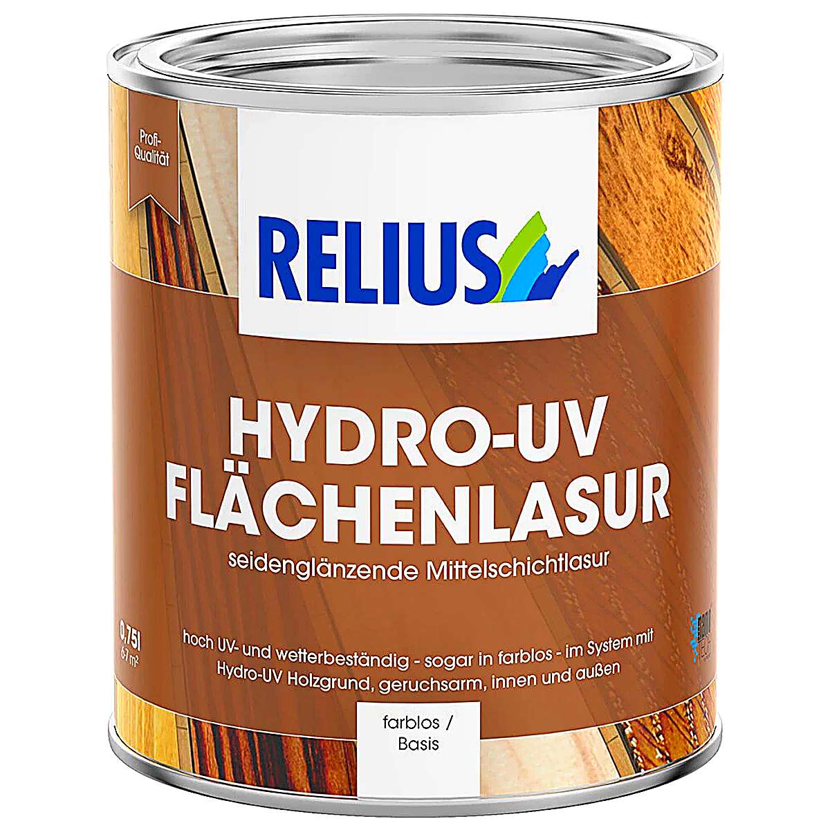 Relius HYDRO-UV FLÄCHENLASUR HYDRO-UV FLÄCHENLASUR – Bild 1