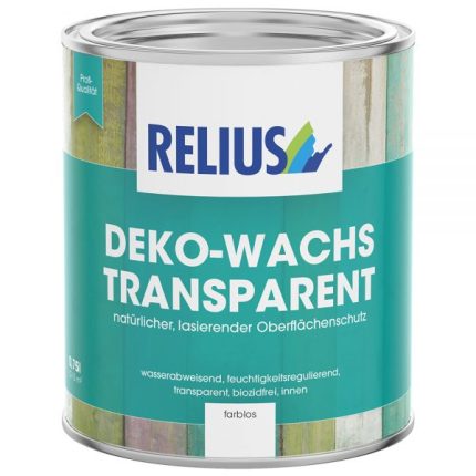DEKO-WACHS TRANSPARENT