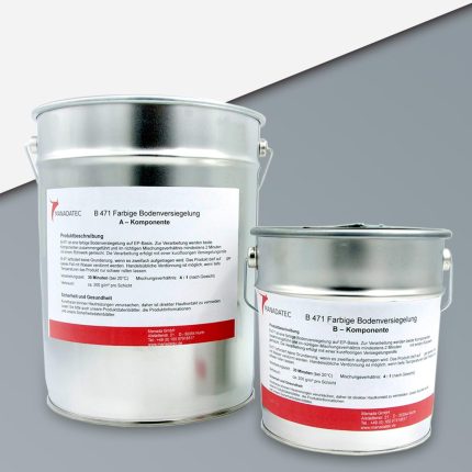 Epoxidharz Bodenbeschichtung, 2K in RAL 7001 Silbergrau