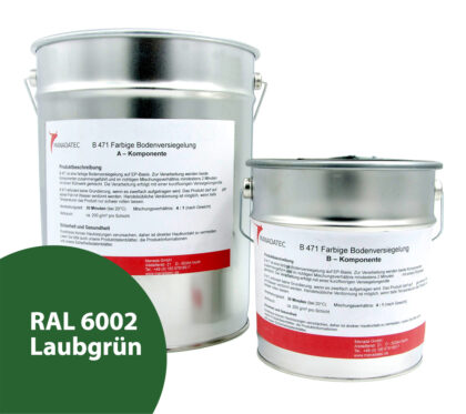 RAL 6002 Laubgrün - 2K Epoxidharz Bodenbeschichtung