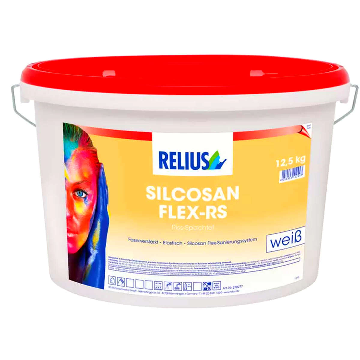 Relius Silcosan Flex-RS weiß-Spachtelmasse für Außen Relius Silcosan Flex-RS weiß-Spachtelmasse für Außen