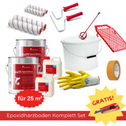 Komplettset 25 m² – 2K Epoxidharz-Bodenbeschichtung B471 – Bild 2