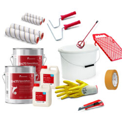 Komplettset 50 m² – 2K Epoxidharz-Bodenbeschichtung B471