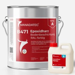 Komplettset 25 m² – 2K Epoxidharz-Bodenbeschichtung B471 – Bild 3