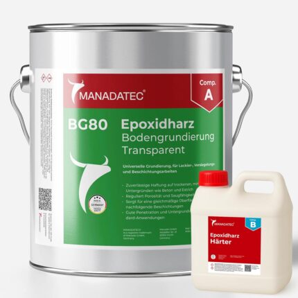 BG80 Epoxidharz Grundierung Haftgrund für Beton, Estrich