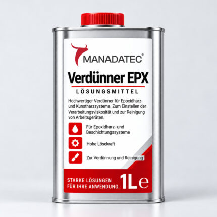 MANADATEC Verdünner EPX für Epoxidharze, 1-Liter-Dose